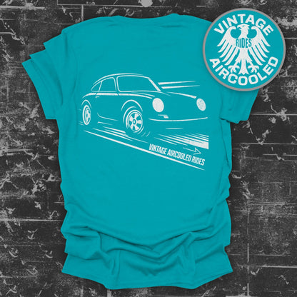 Vintage Aircooled Rides Classic Car Graphic Tee product