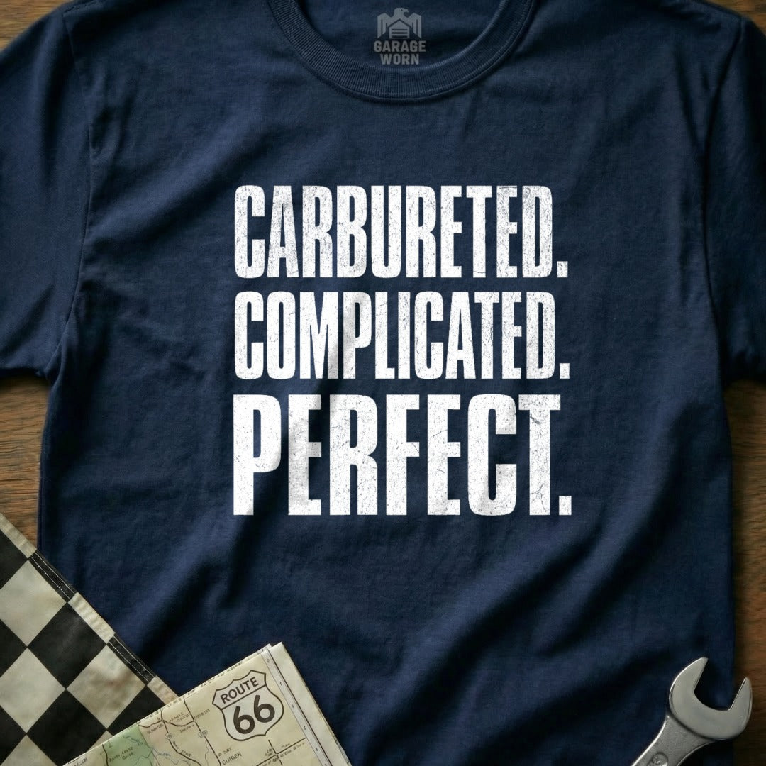 Carbureted Complicated Perfect Graphic T-shirt