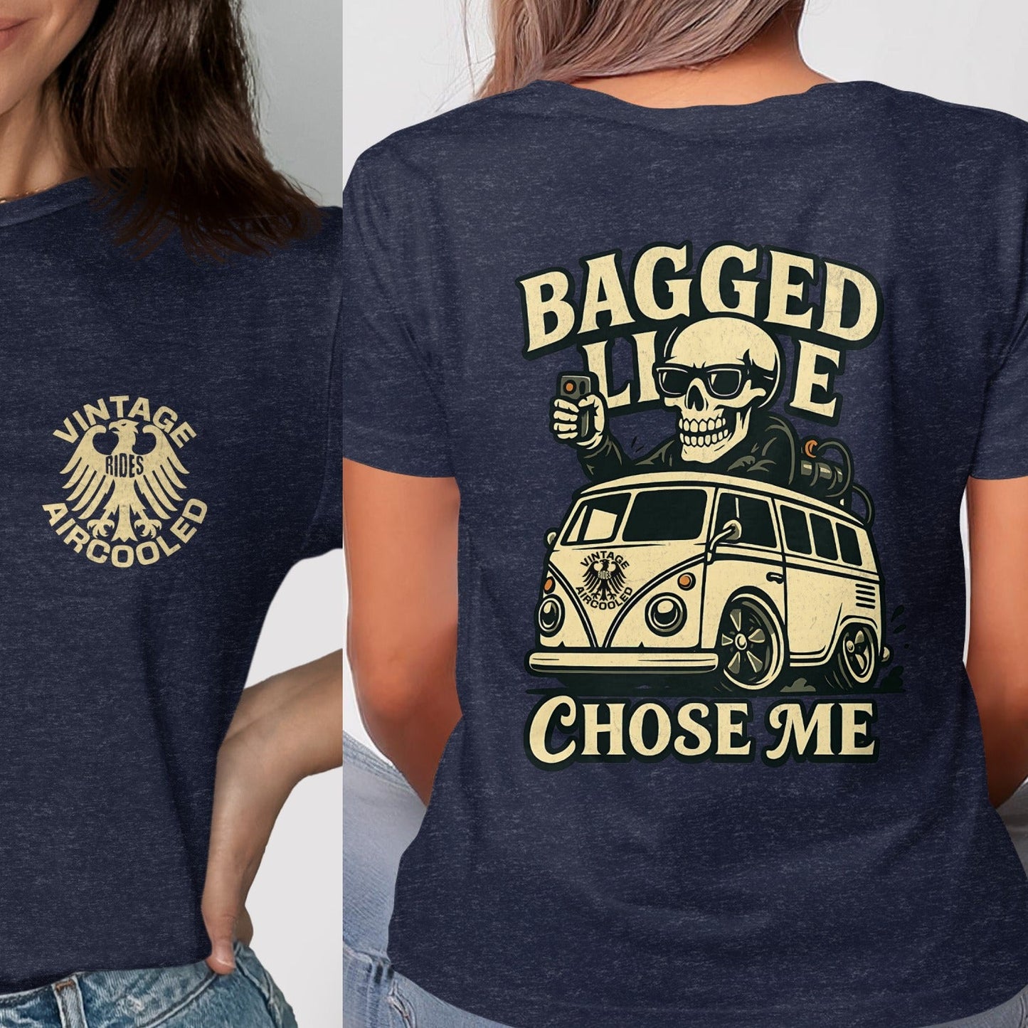 Vintage Aircooled Bagged Life Chose Me T-Shirt product