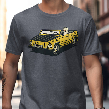 Bandit Graphic Car Print Casual Wear T-shirt product