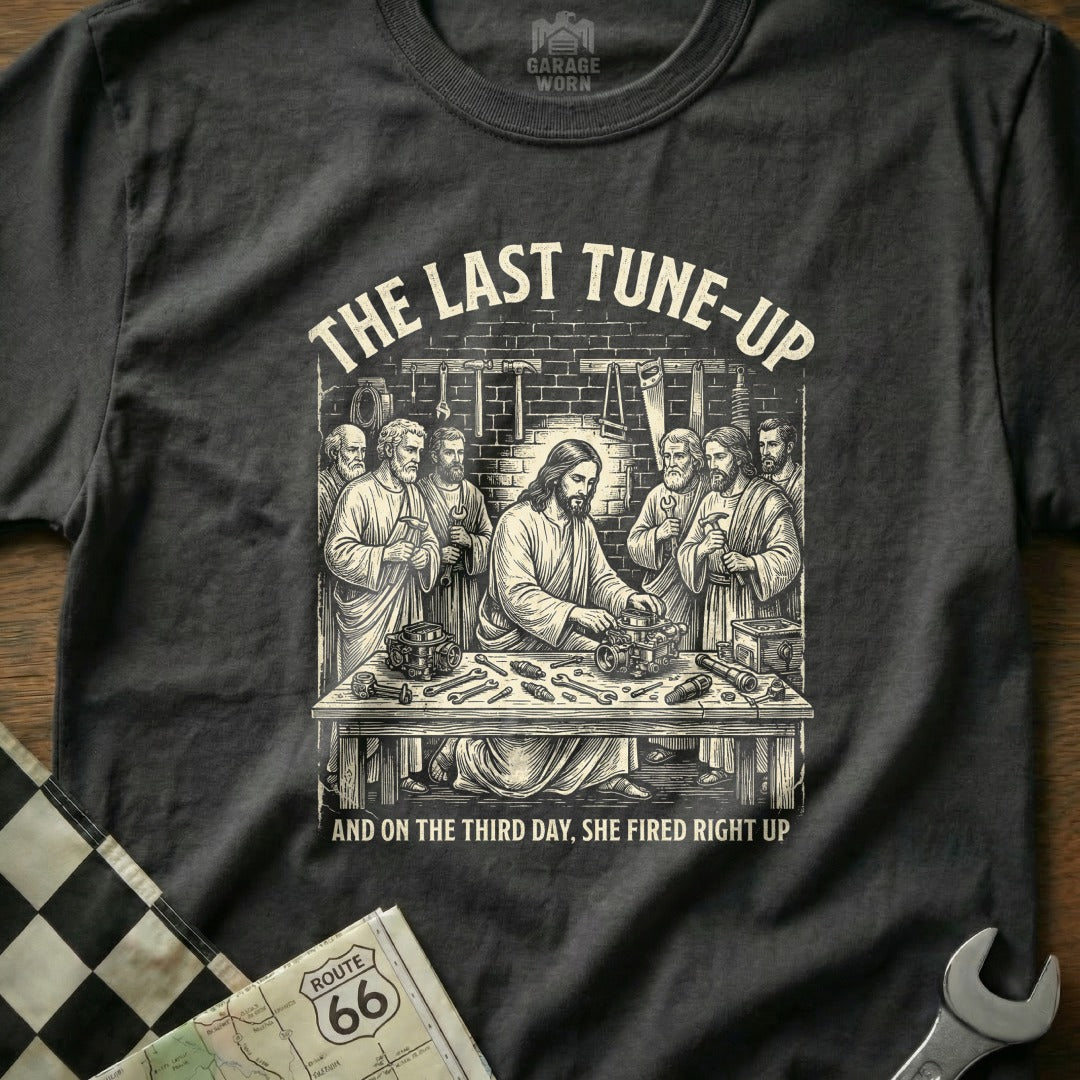 THE LAST TUNE-UP AND SHE FIRED RIGHT UP product type