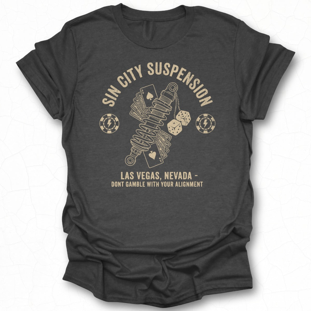Sin City Suspension Las Vegas Nevada T-shirt