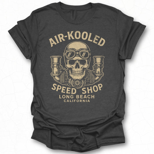 Air-Kooled Speed Shop Long Beach California T-shirt