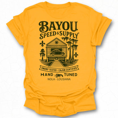 Bayou Speed and Supply Swamp Tested Hand Tuned Shirt
