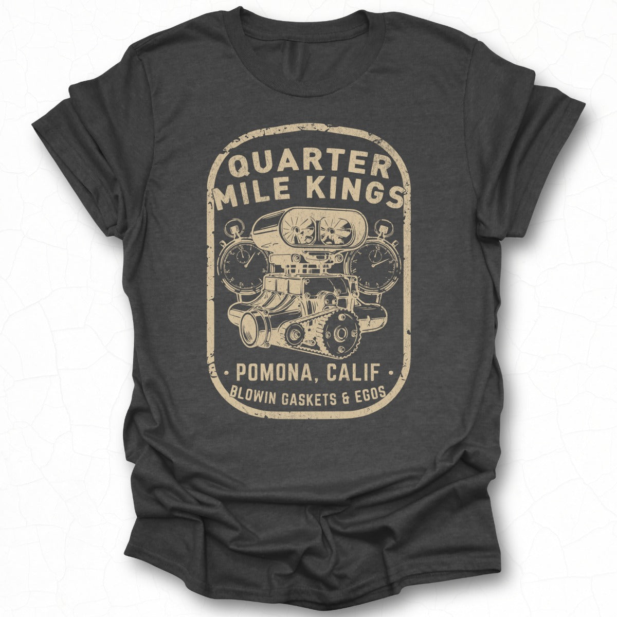 Quarter Mile Kings Pomona Calif T-shirt