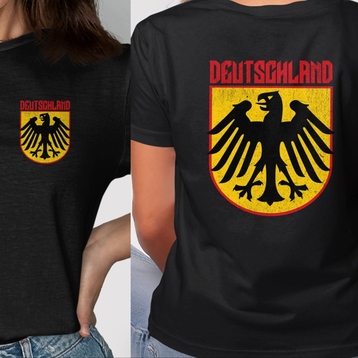 Deutschland Eagle Emblem Graphic Tee Shirt product type