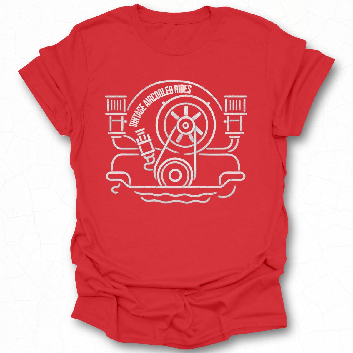 Vintage Aircooled Rides Graphic T-shirt