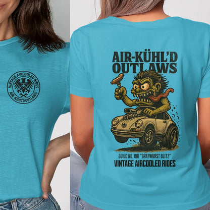 Air-Kühl'd Outlaws Vintage Hot Rod T-Shirt product type