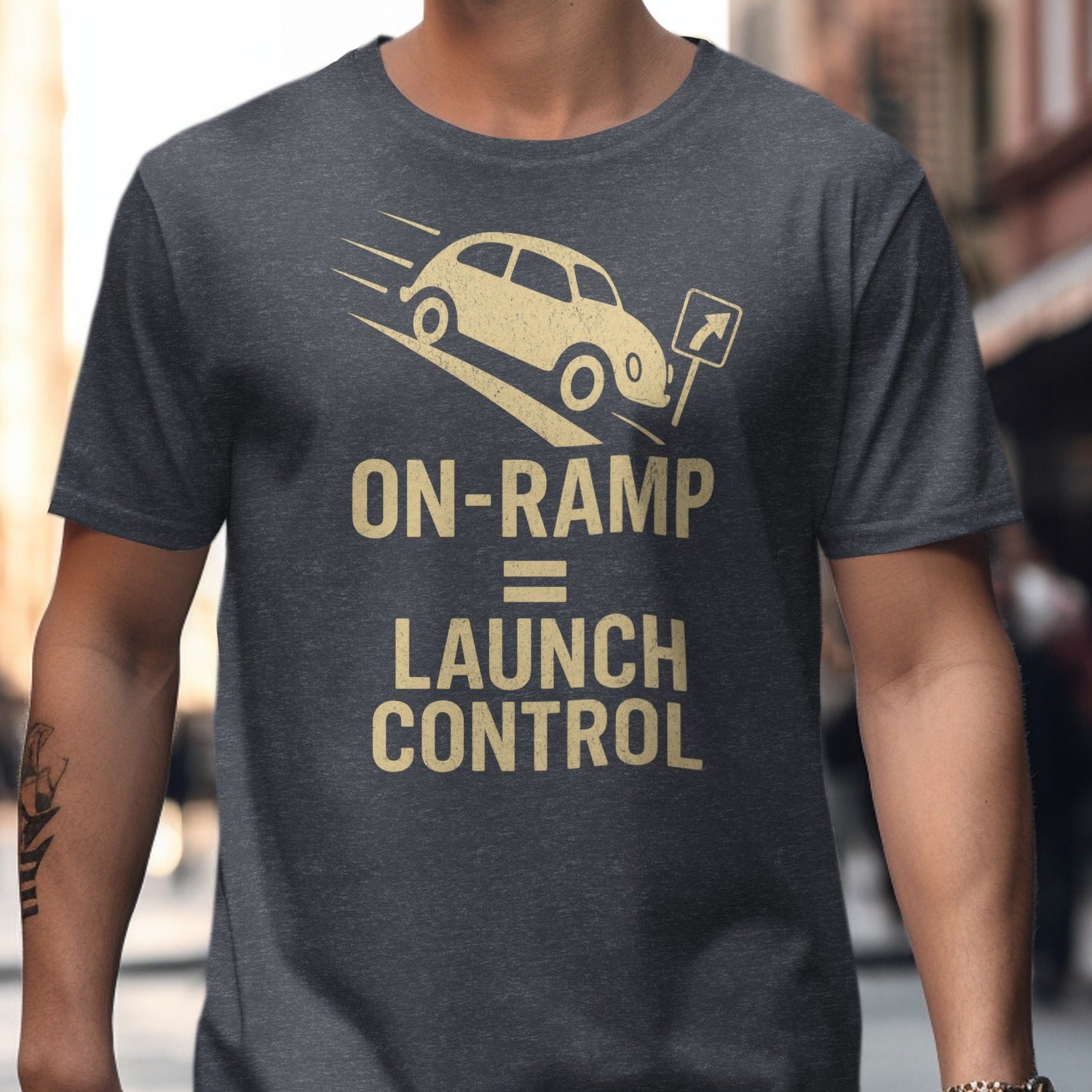 On-Ramp Equals Launch Control Graphic Tee product
