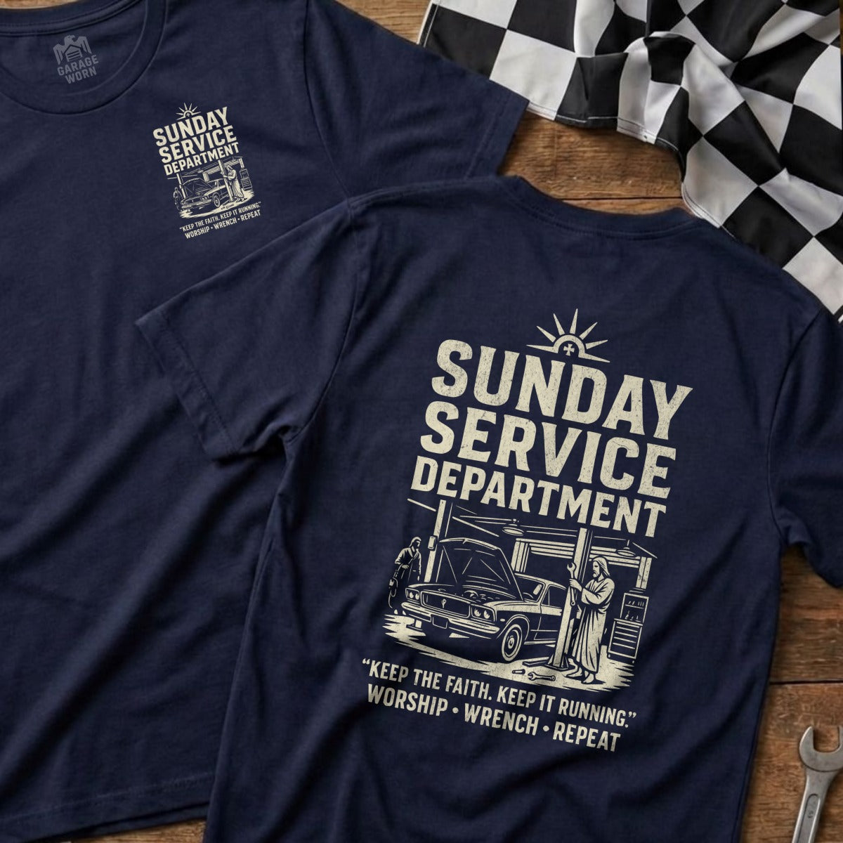 Sunday Service Department Keep Faith Running Worship product type