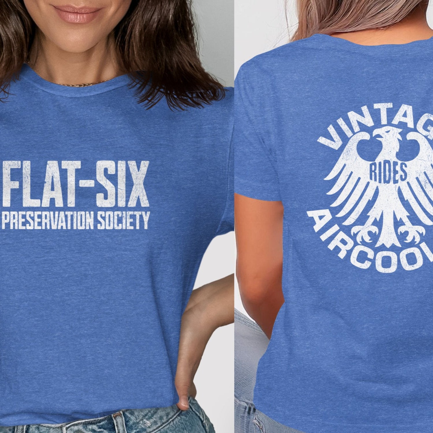 Vintage Aircooled Flat-Six Graphic T-Shirt product