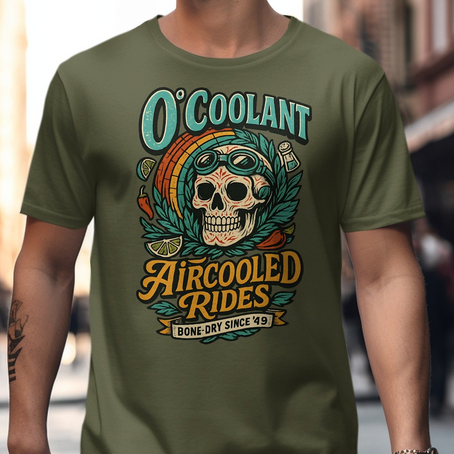 O'Coolant Aircooled Rides Graphic T-Shirt product type