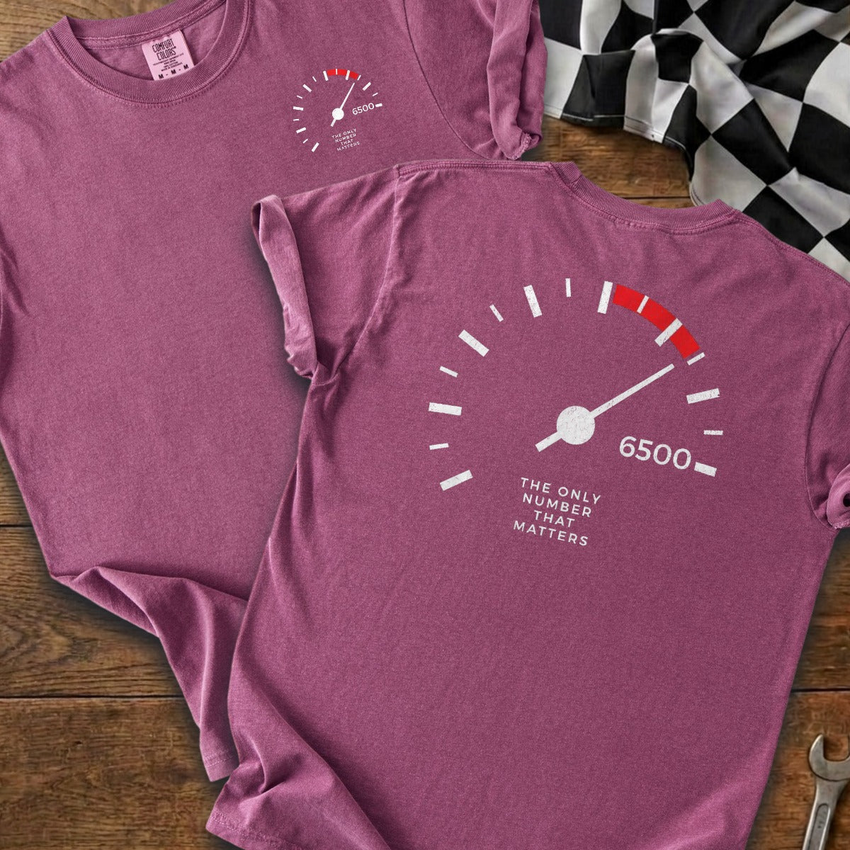 Berry | Left Chest + Back