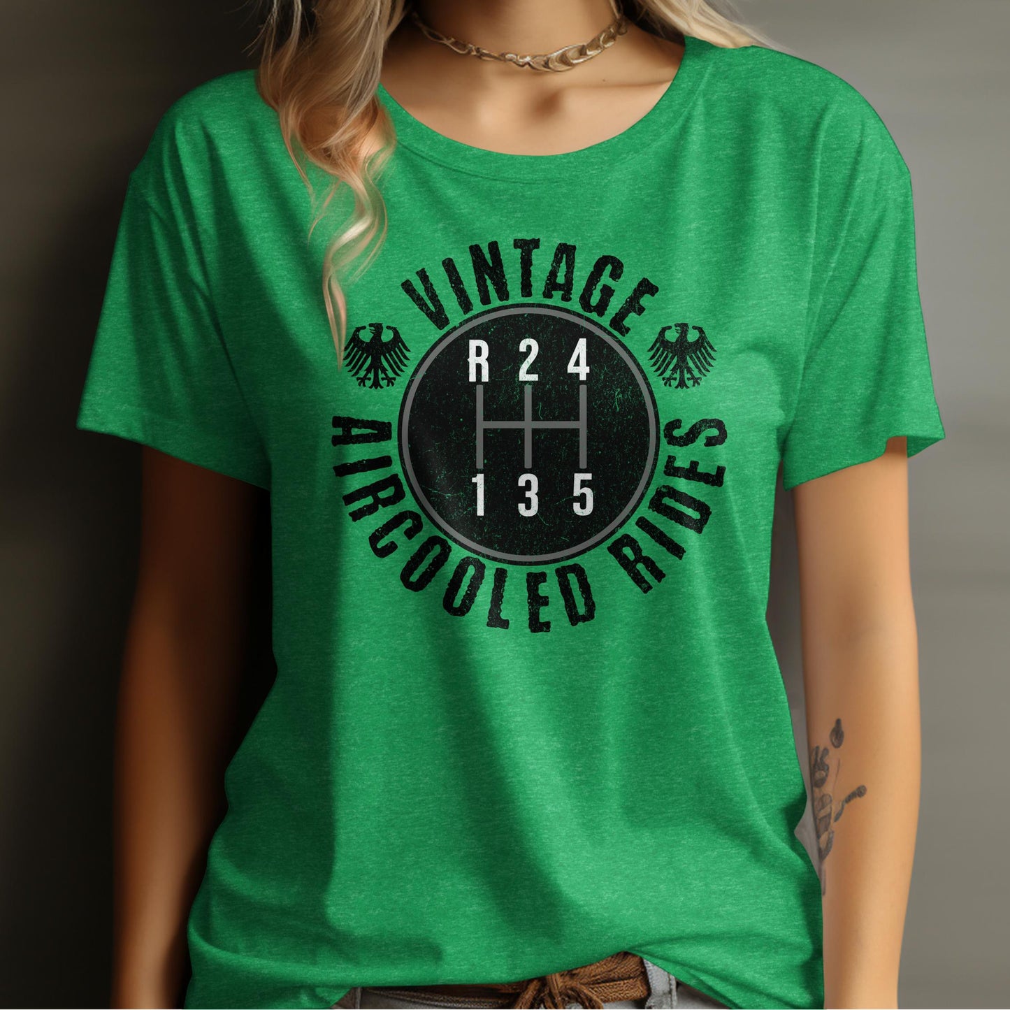 Vintage Aircooled Rides Graphic Tee product