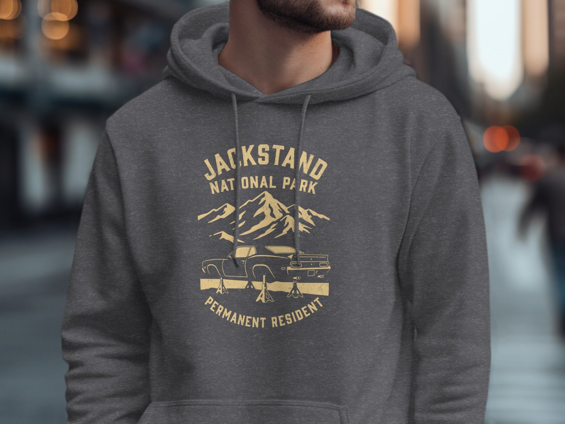 Jackstand National Park Permanent Resident Hoodie