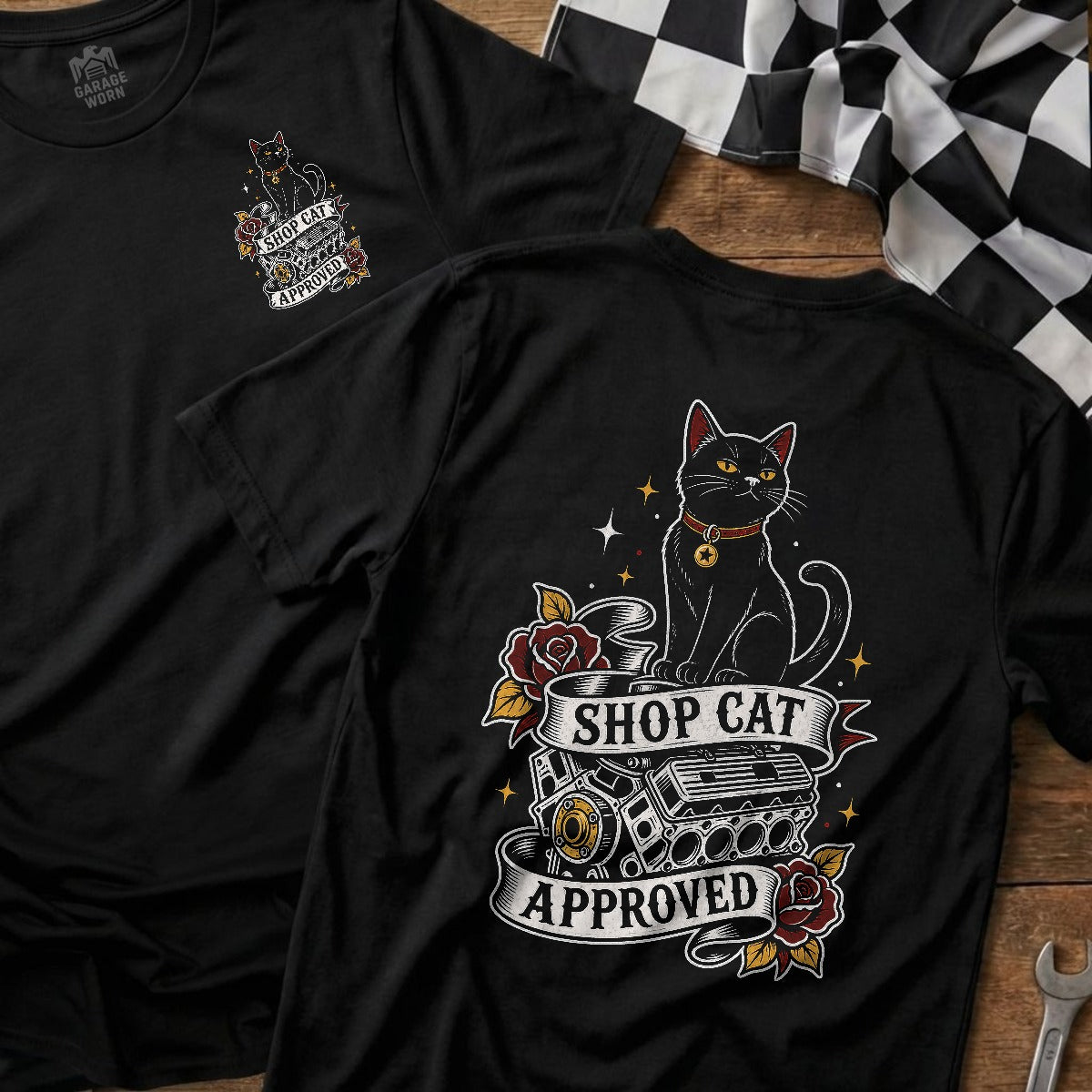 Black | Front & Back