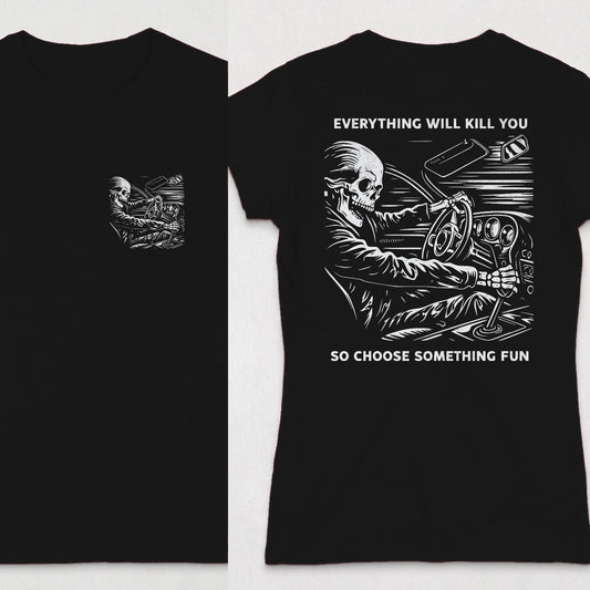 Black | Left Chest + Back