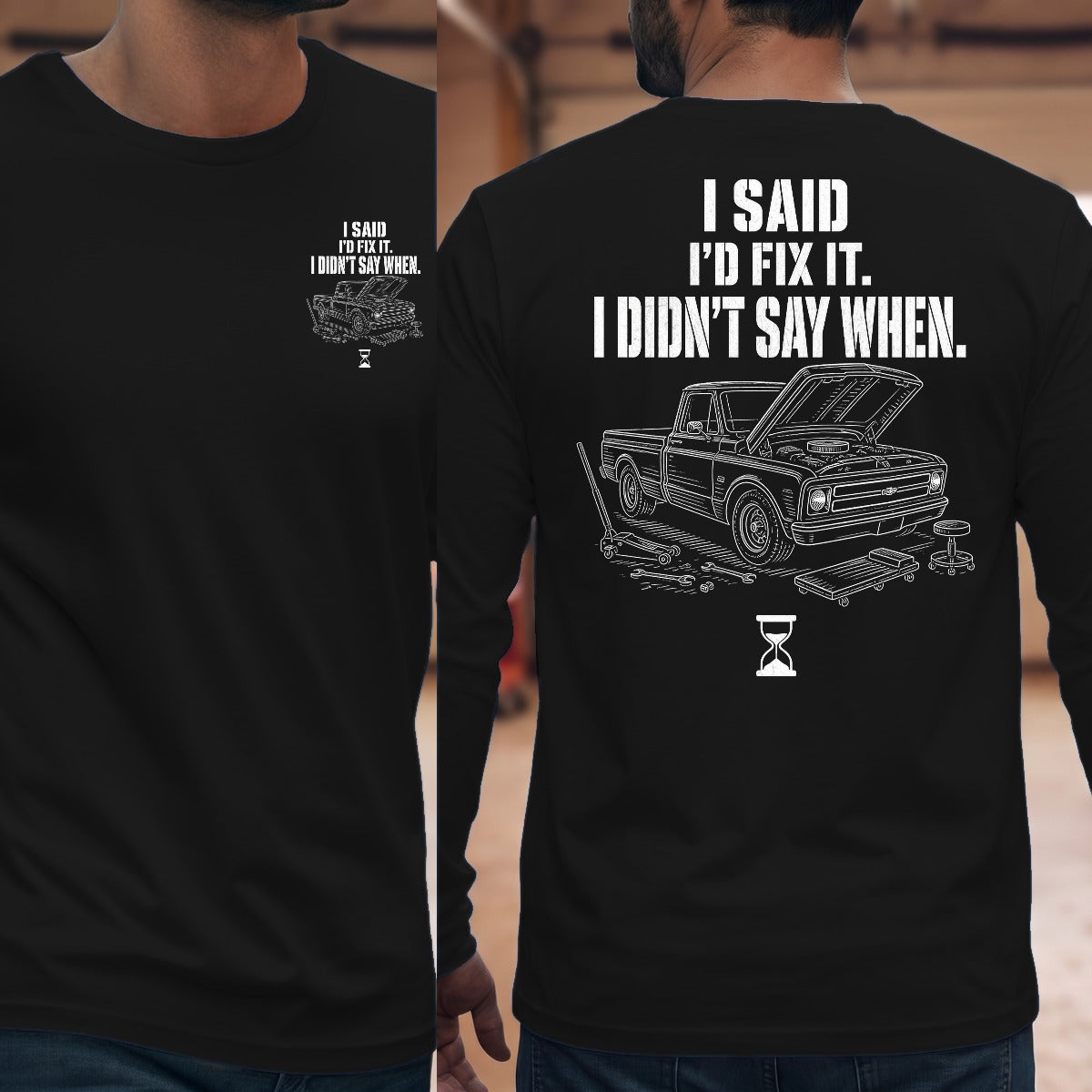 Black | Front & Back