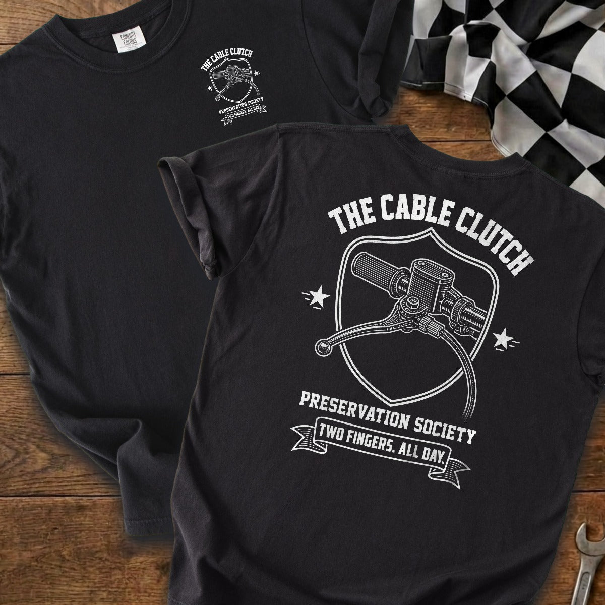 Black | Front & Back