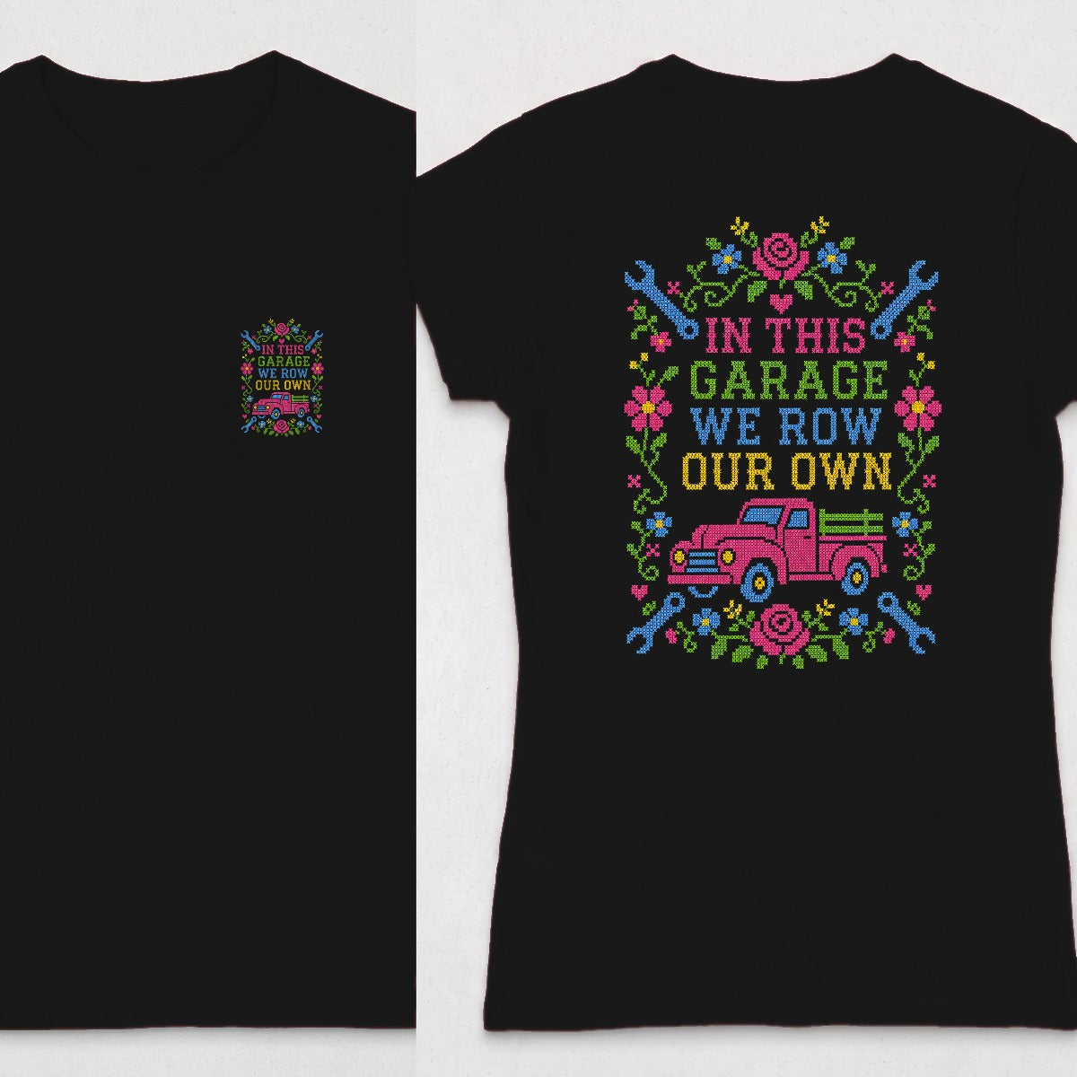 Black | Front & Back