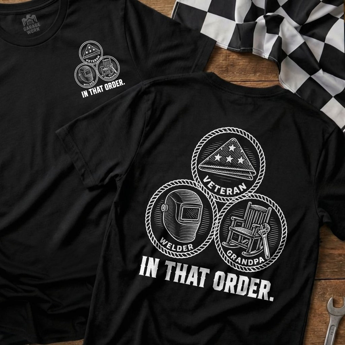Black | Front & Back