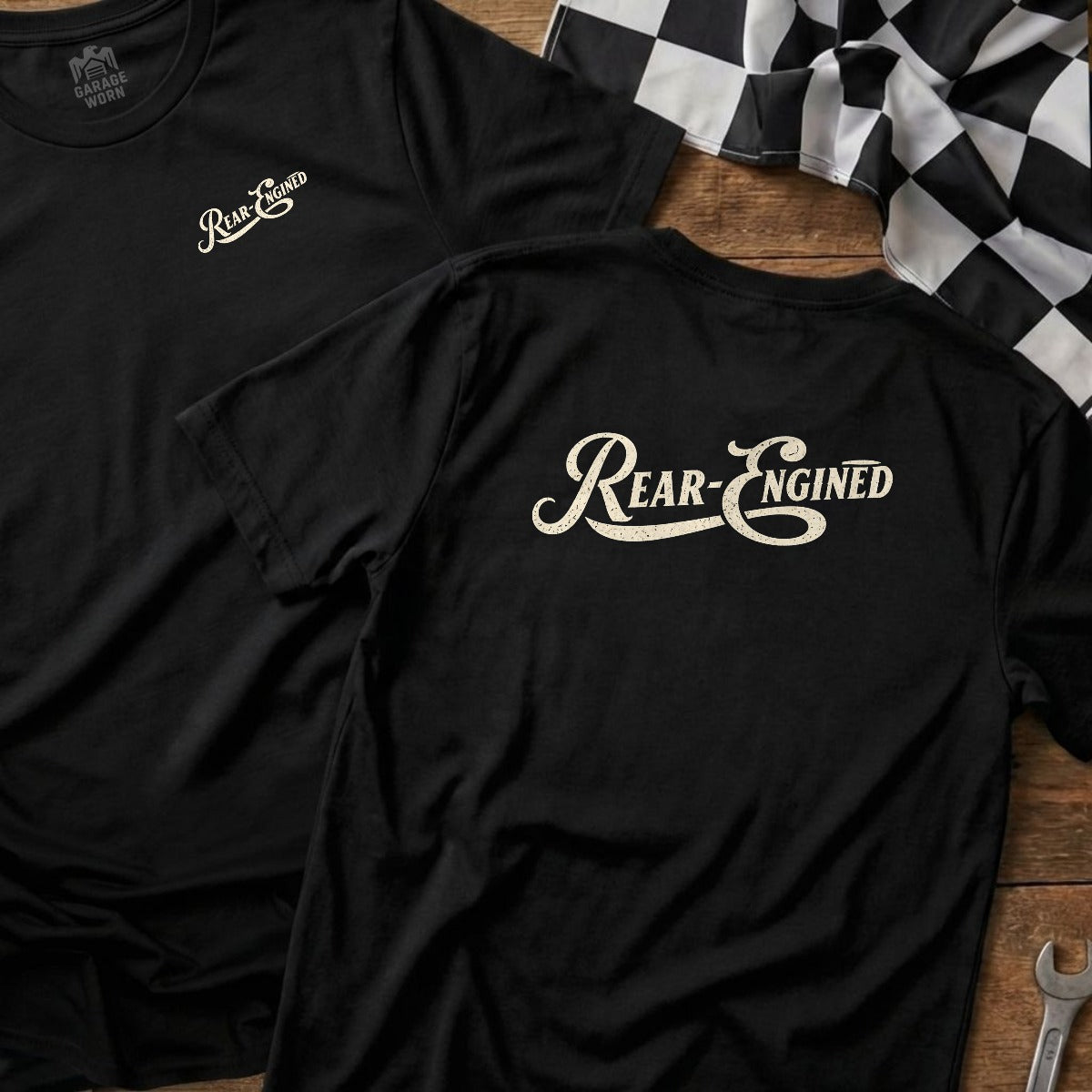 Black | Left Chest + Back