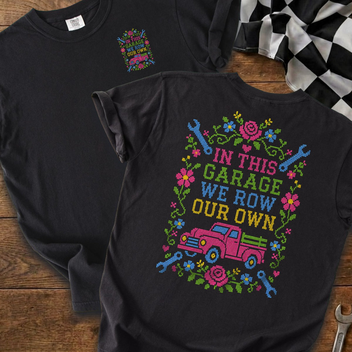 Black | Front & Back