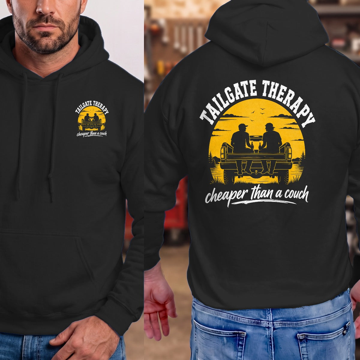 Black | Front & Back