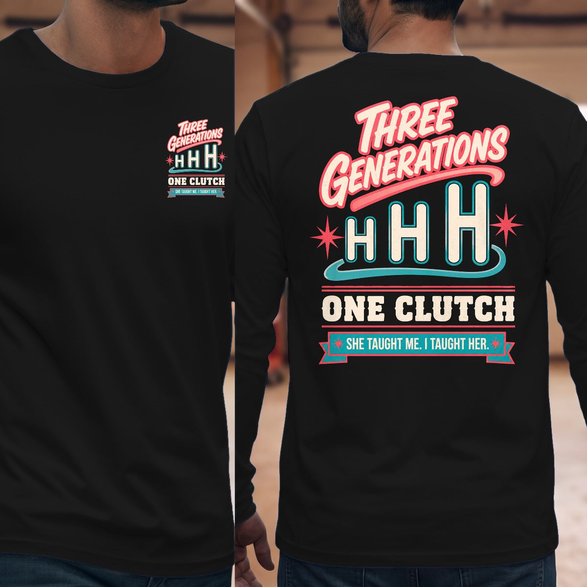 Black | Front & Back