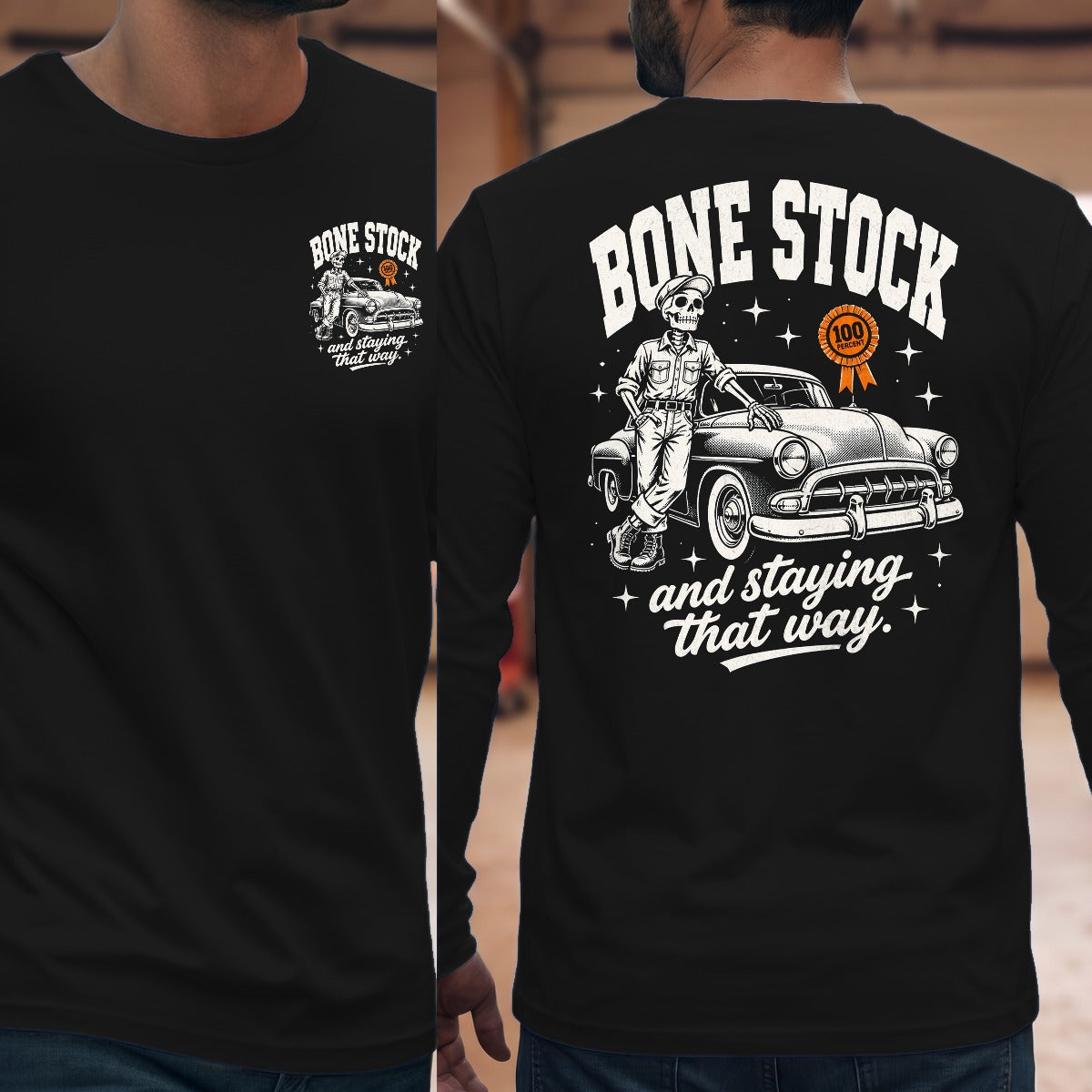 Black | Front & Back