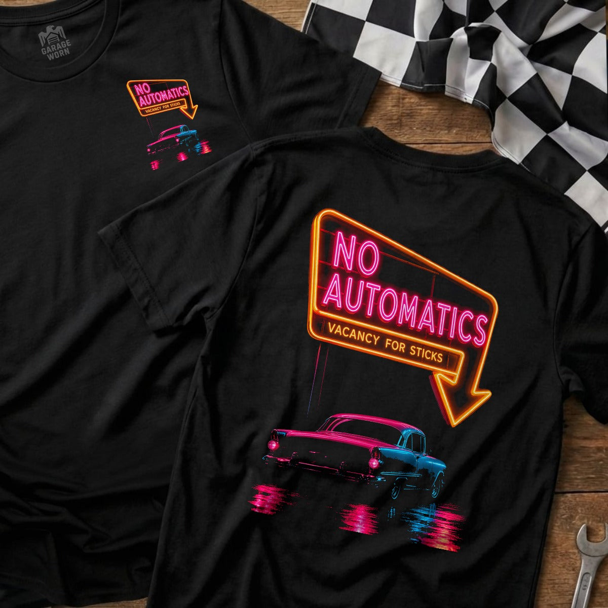 Black | Front & Back