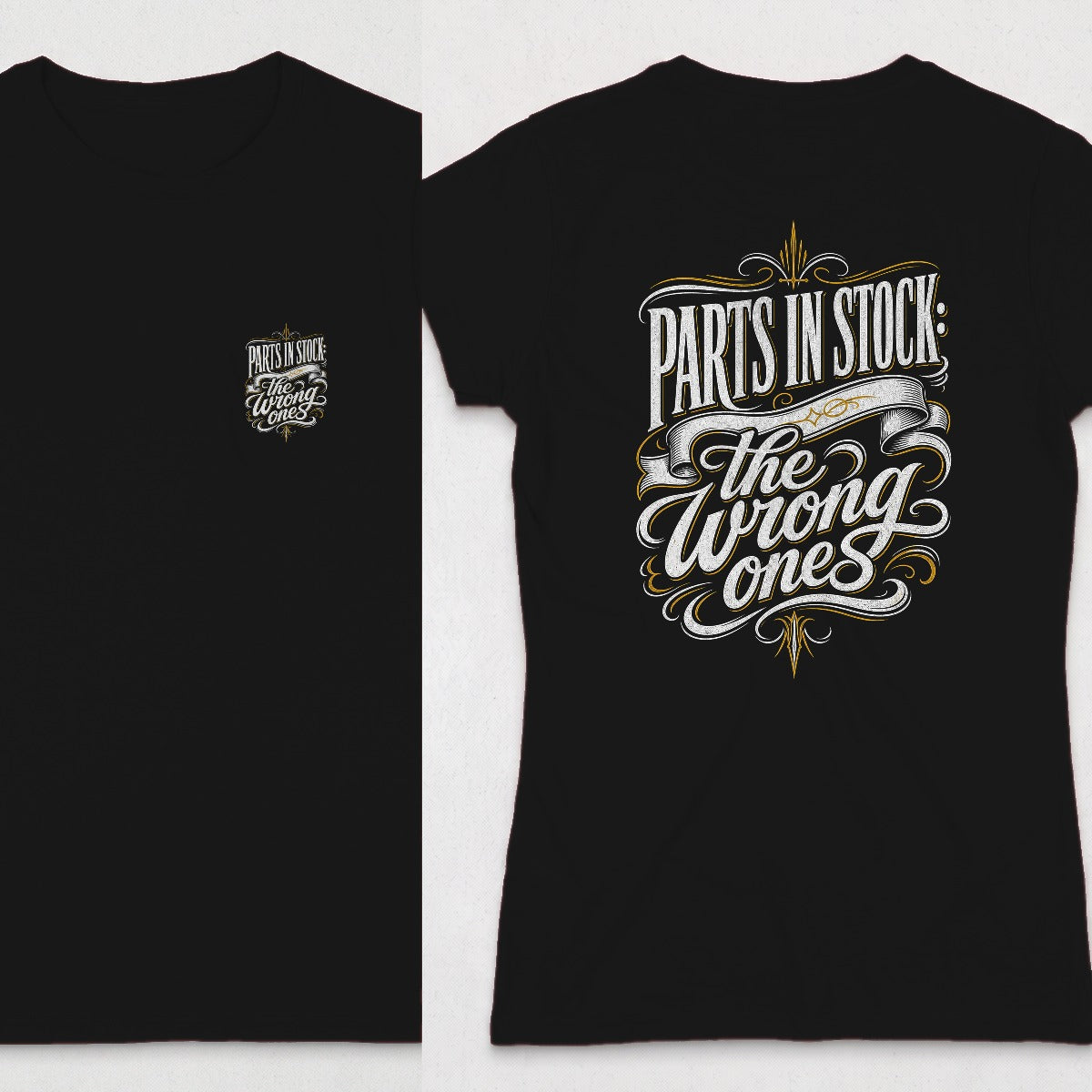 Black | Front & Back