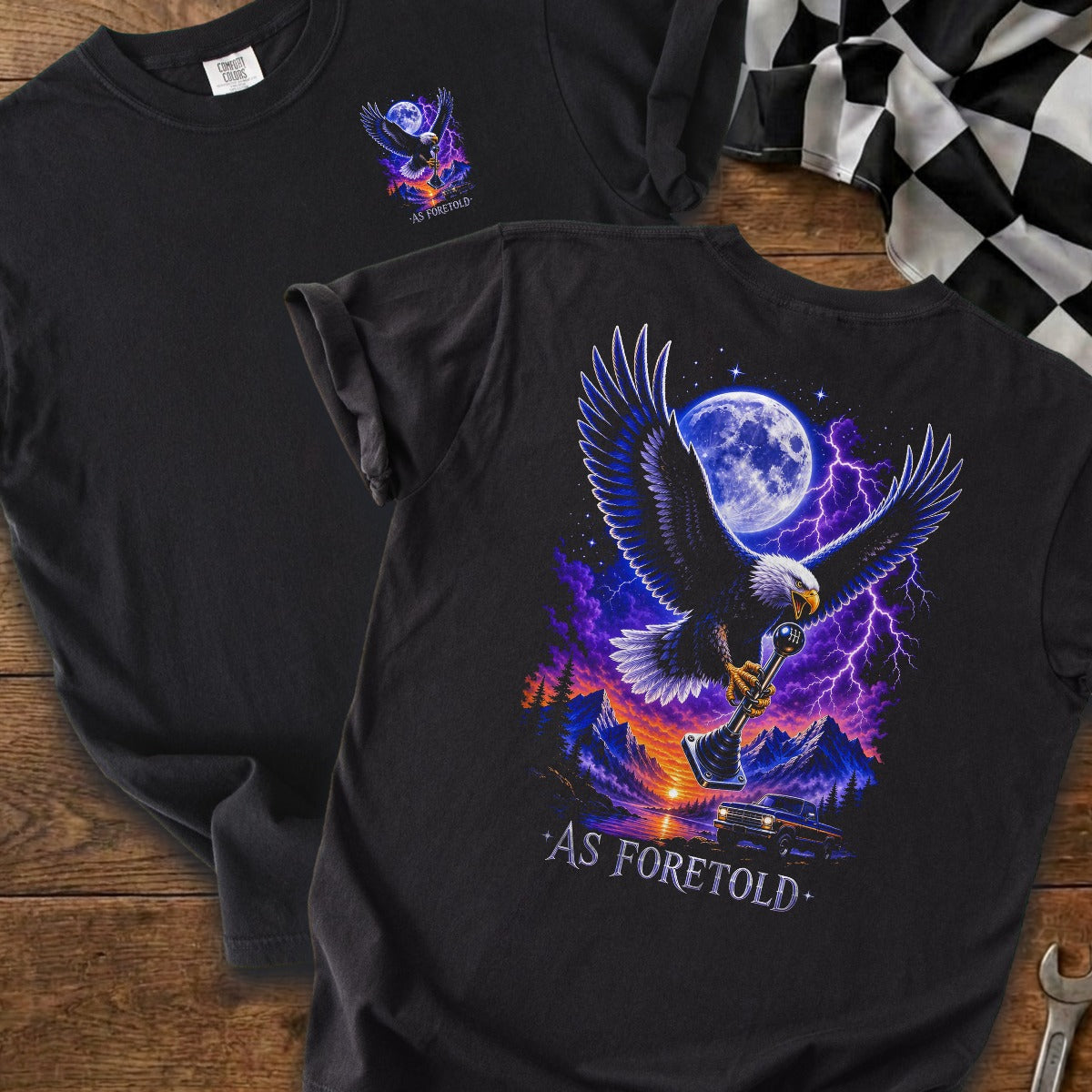Black | Front & Back