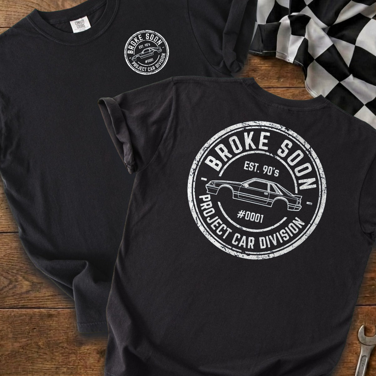 Black | Front & Back