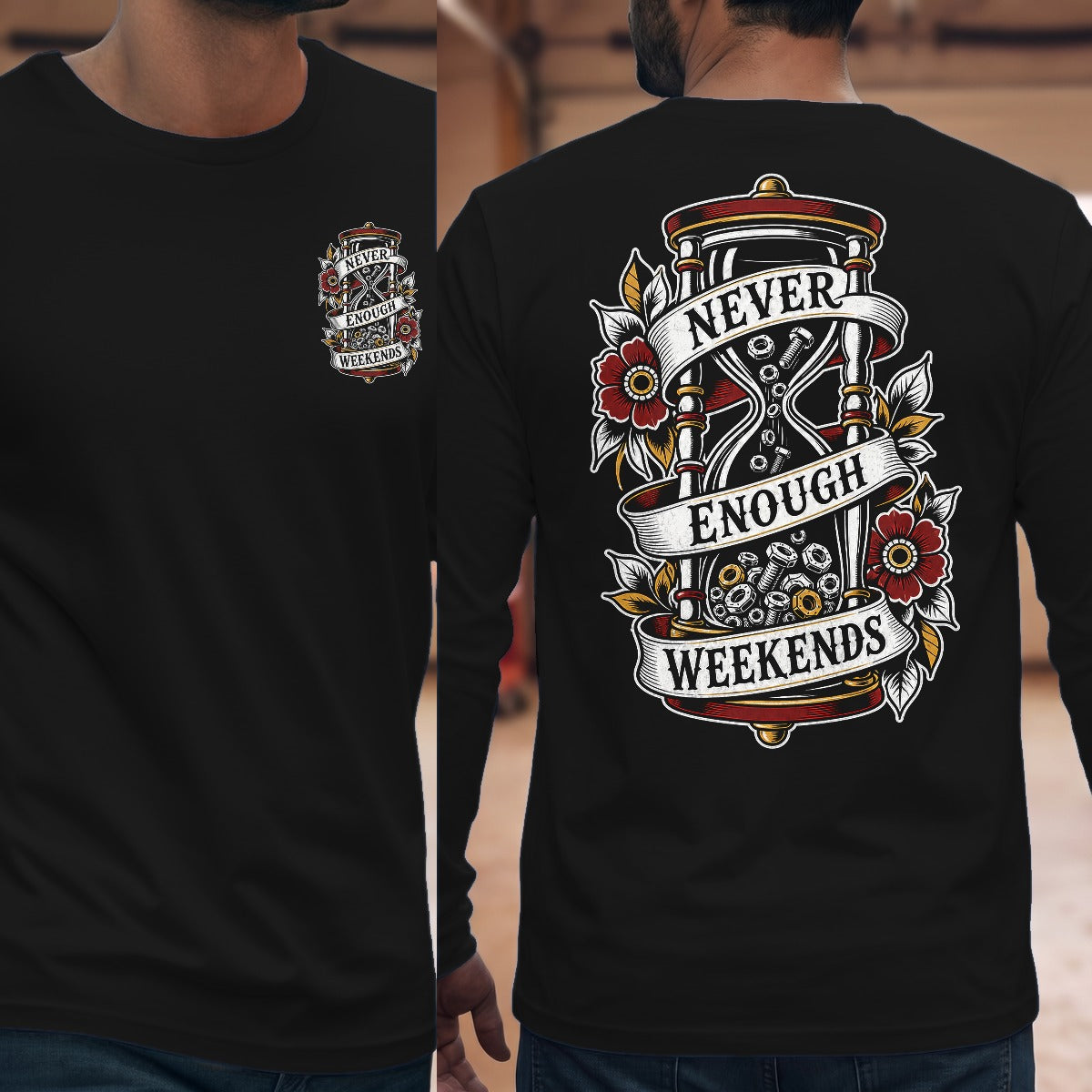Black | Front & Back