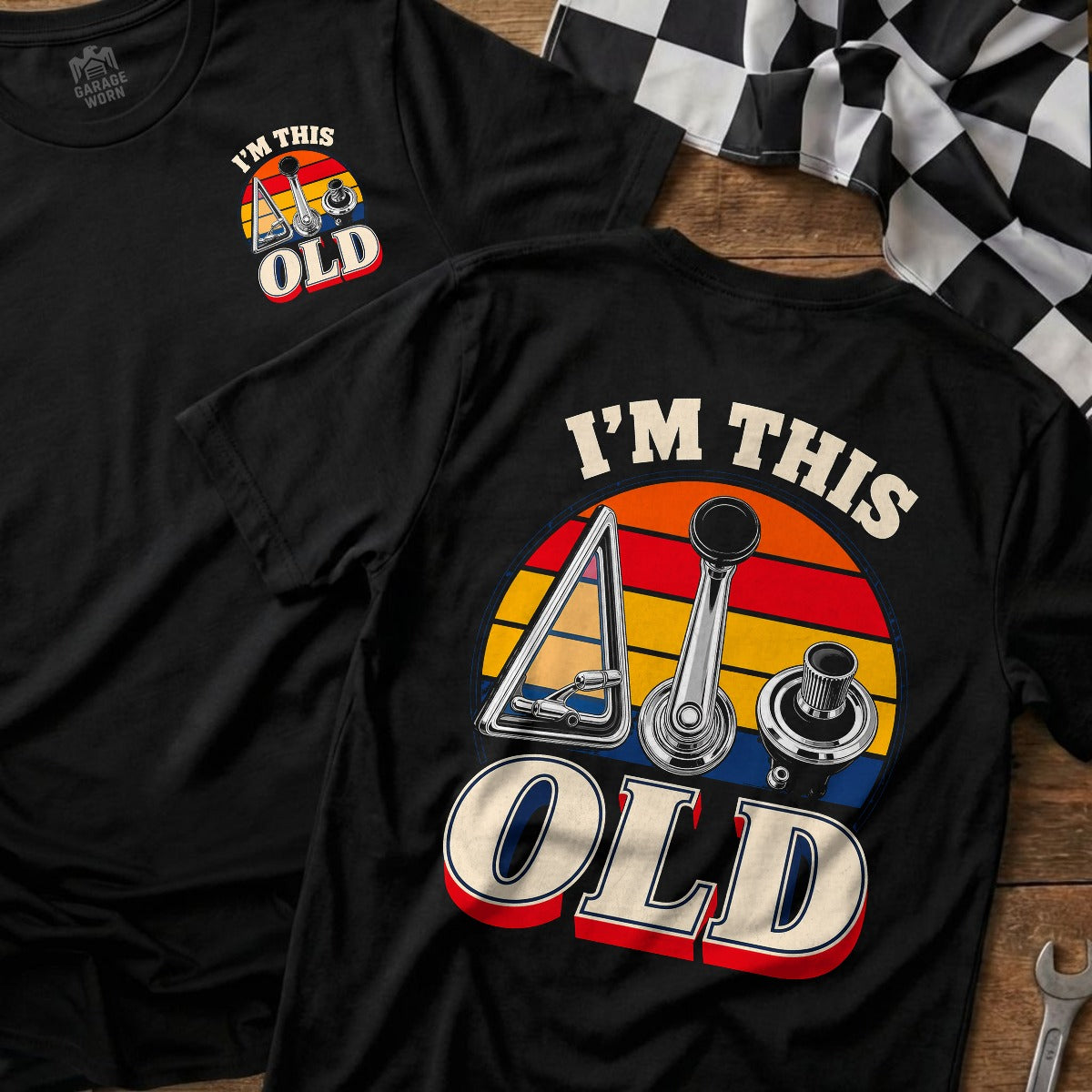 Black | Front & Back