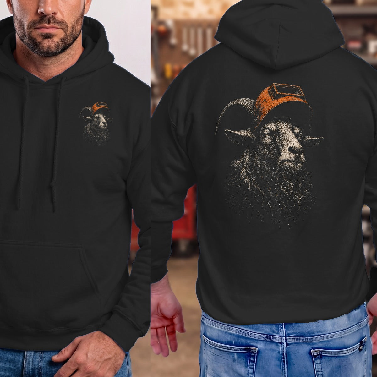 Black | Front & Back