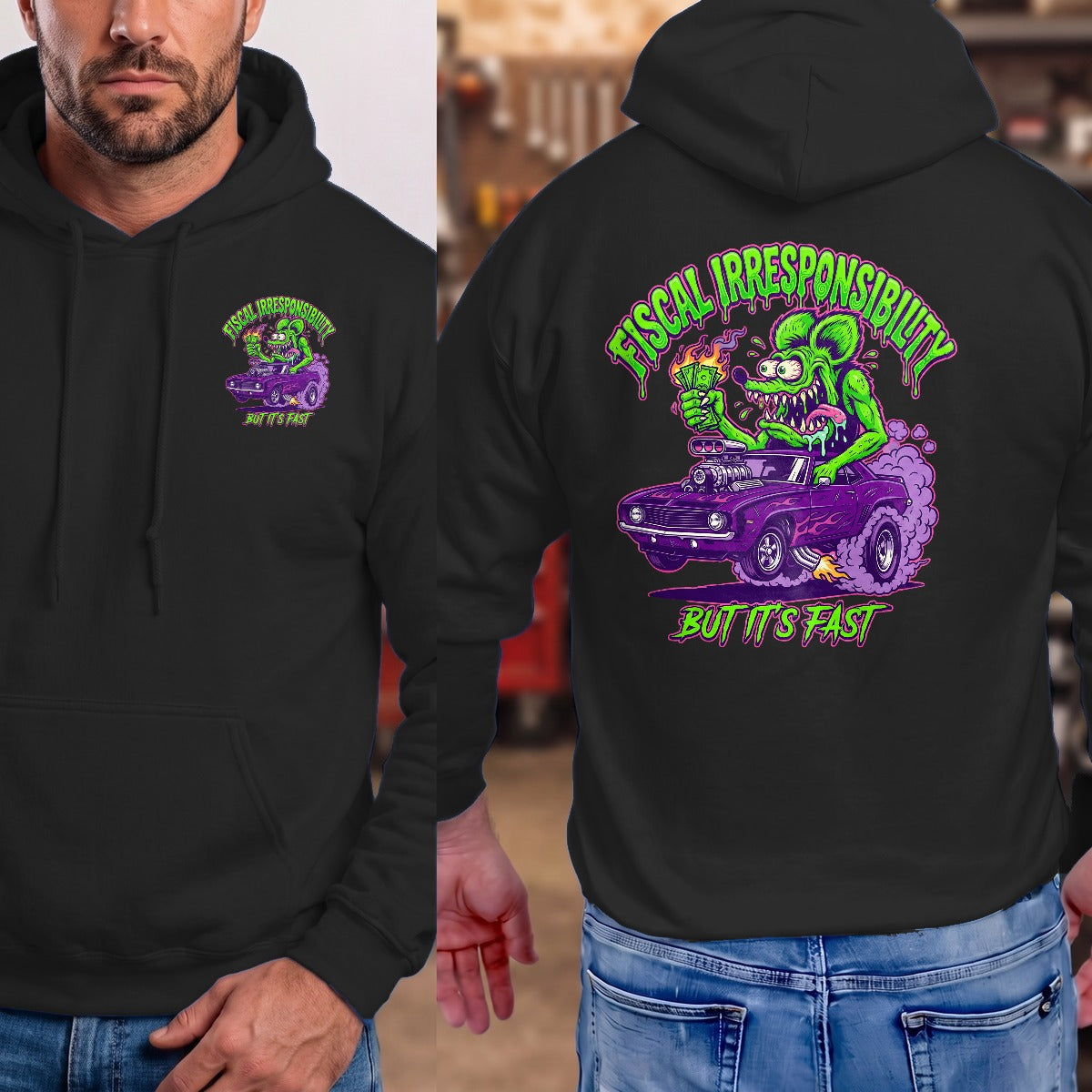 Black | Front & Back