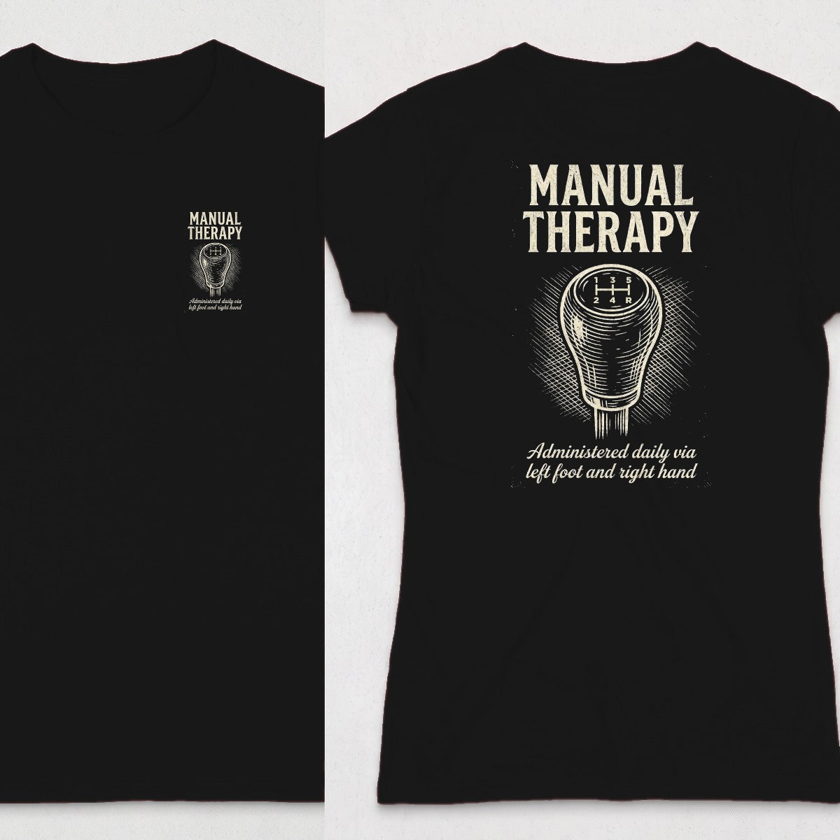 Black | Left Chest + Back