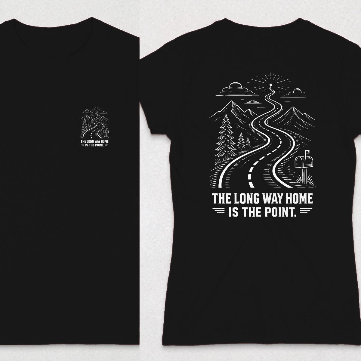 Black | Front & Back