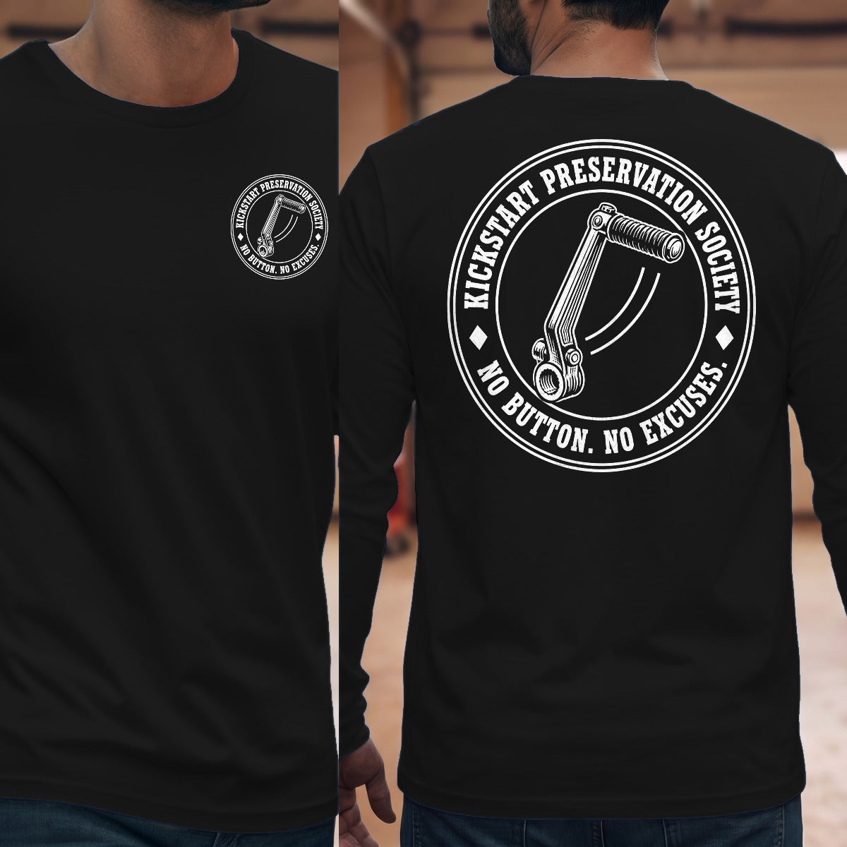 Black | Front & Back