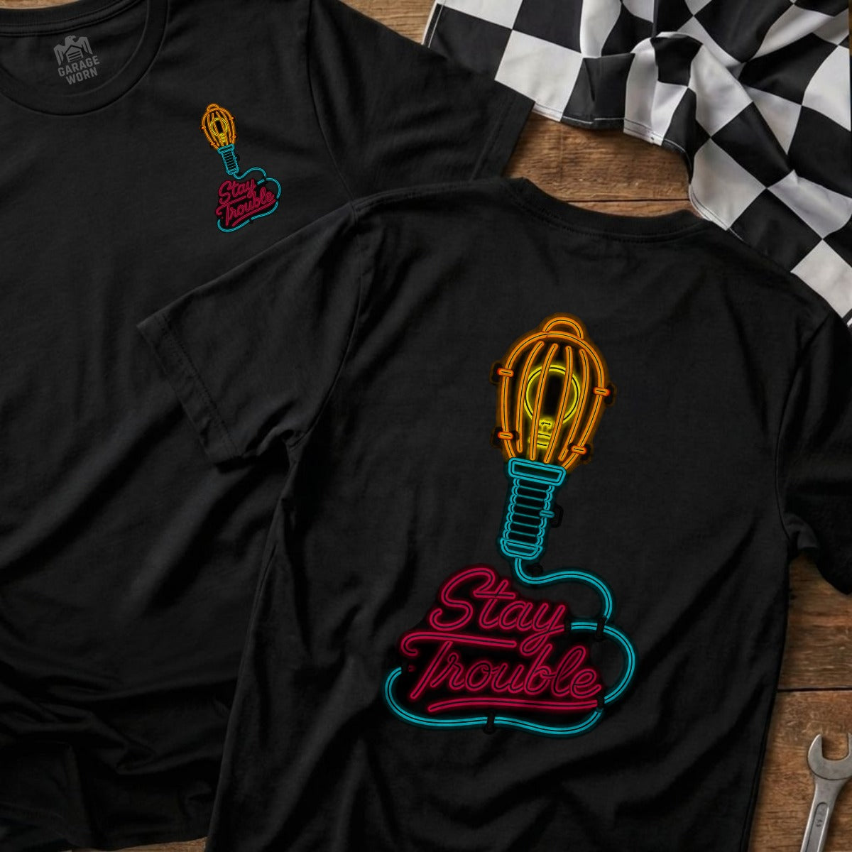 Black | Front & Back