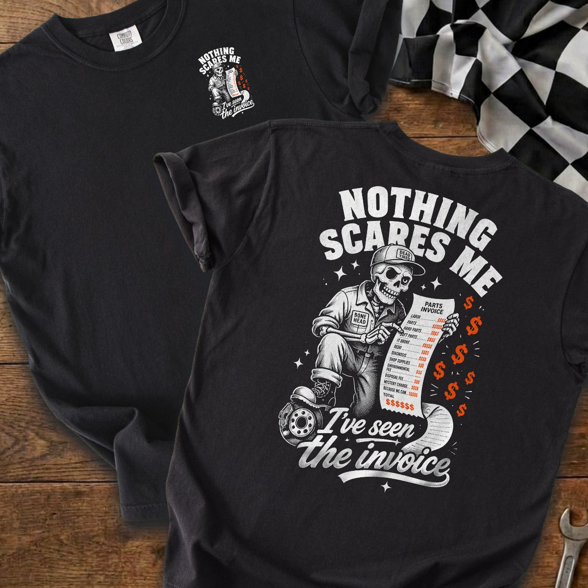 Black | Front & Back