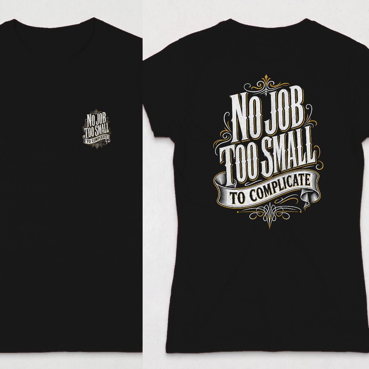 Black | Front & Back
