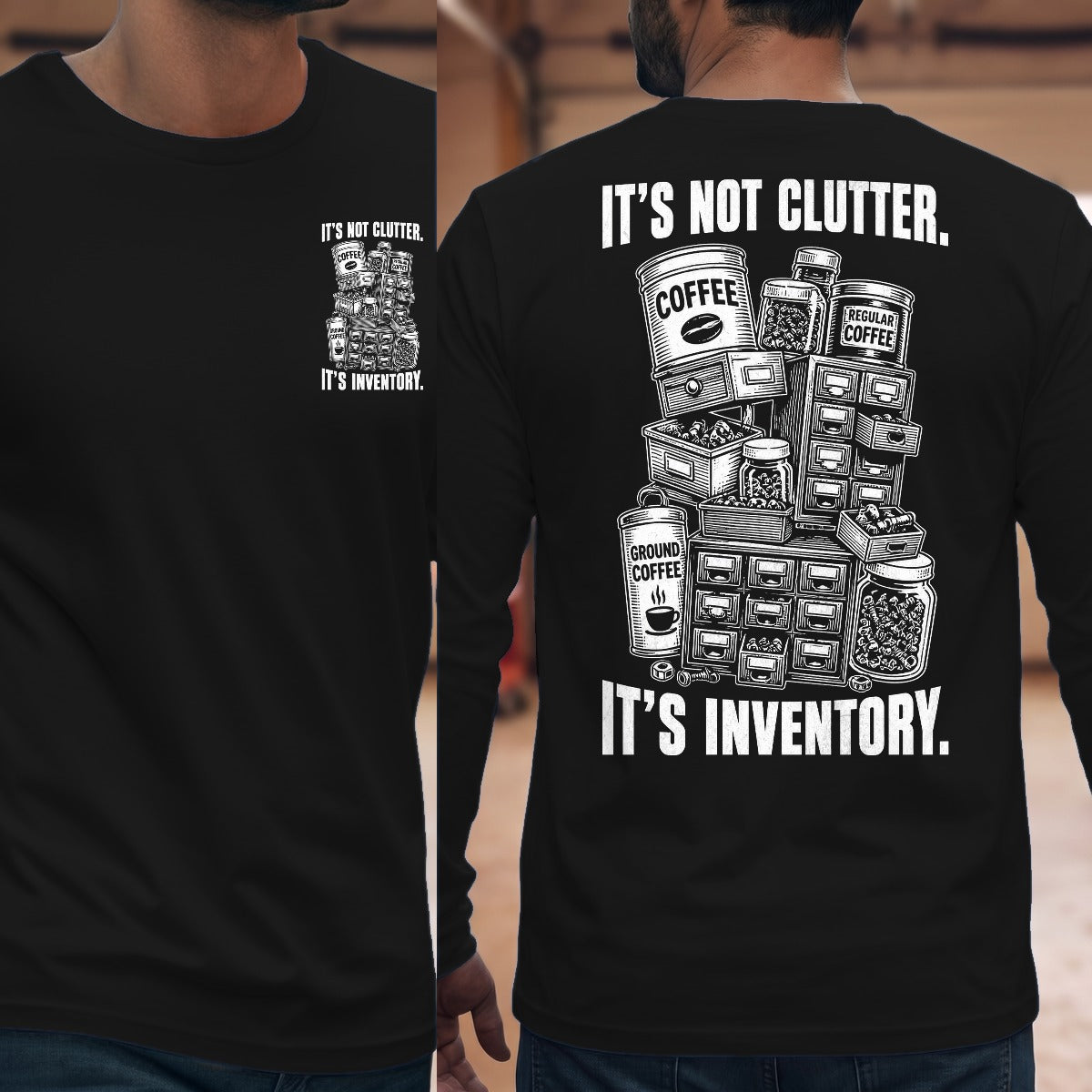 Black | Front & Back