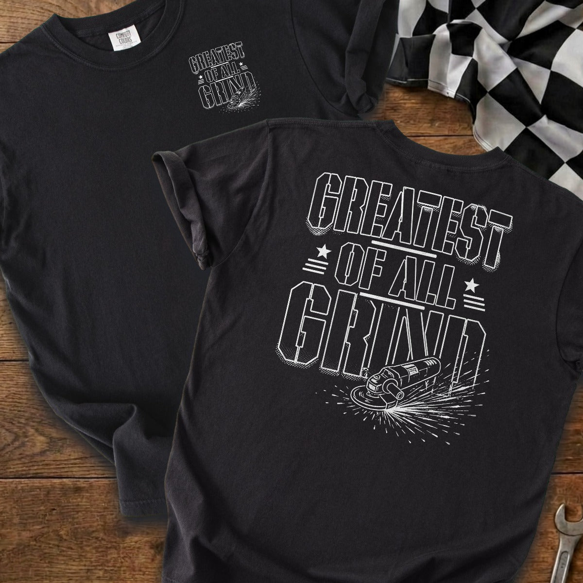 Black | Front & Back