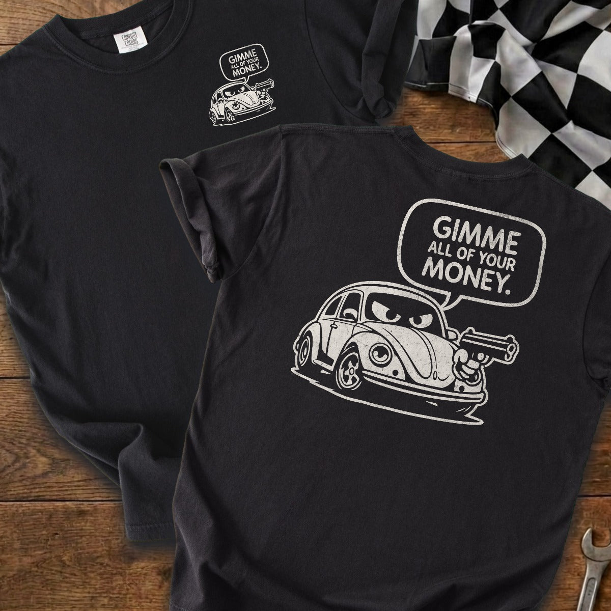 Black | Front & Back