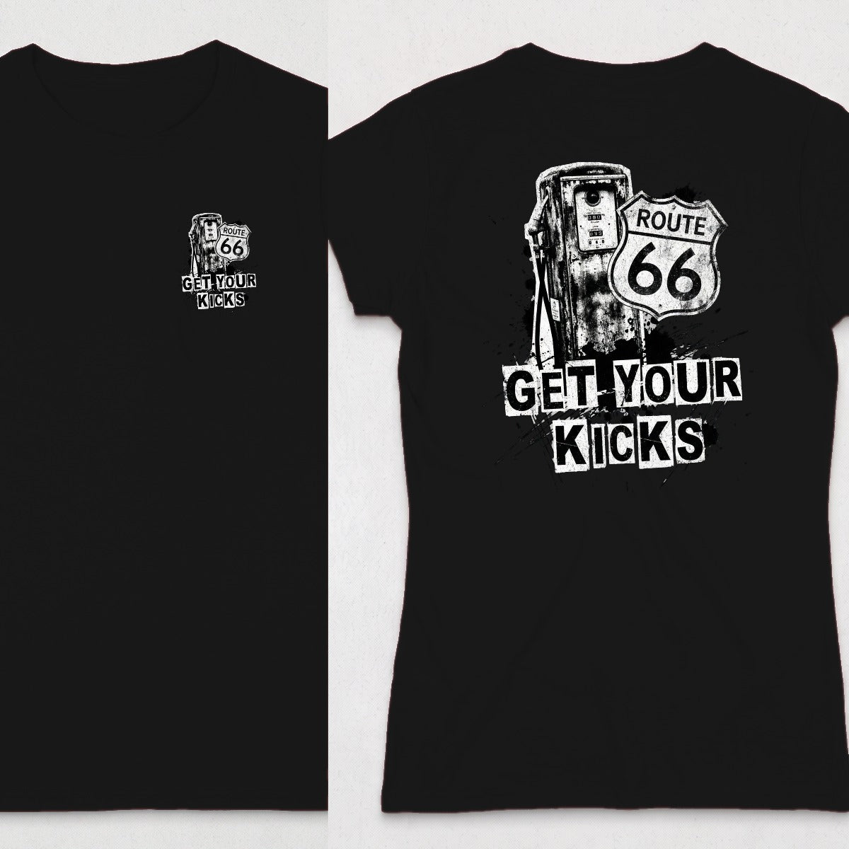 Black | Left Chest + Back
