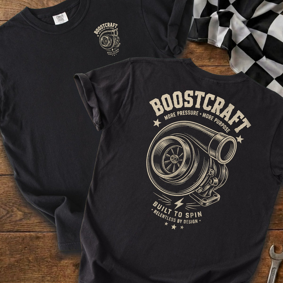 Black | Front & Back
