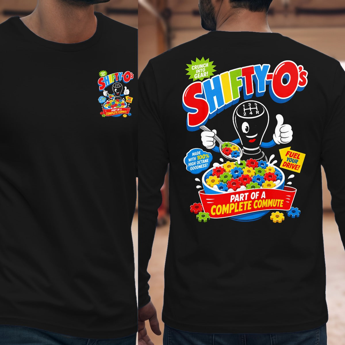 Black | Front & Back